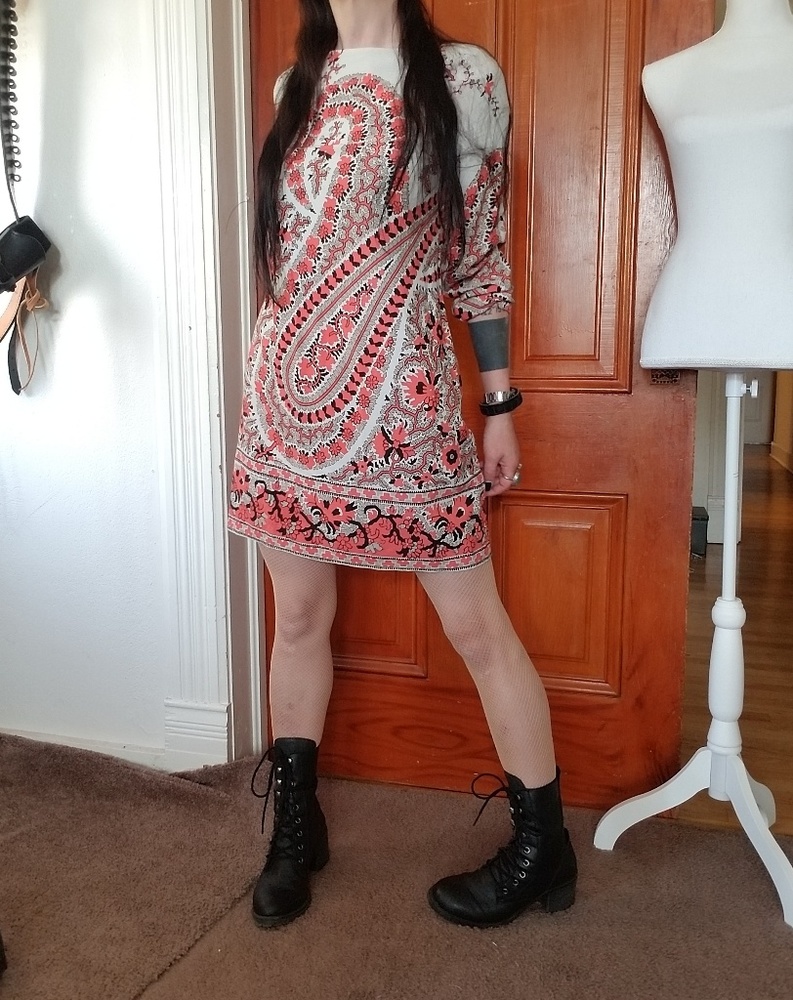 OLD NAVY PAISLEY BOHO DRESS